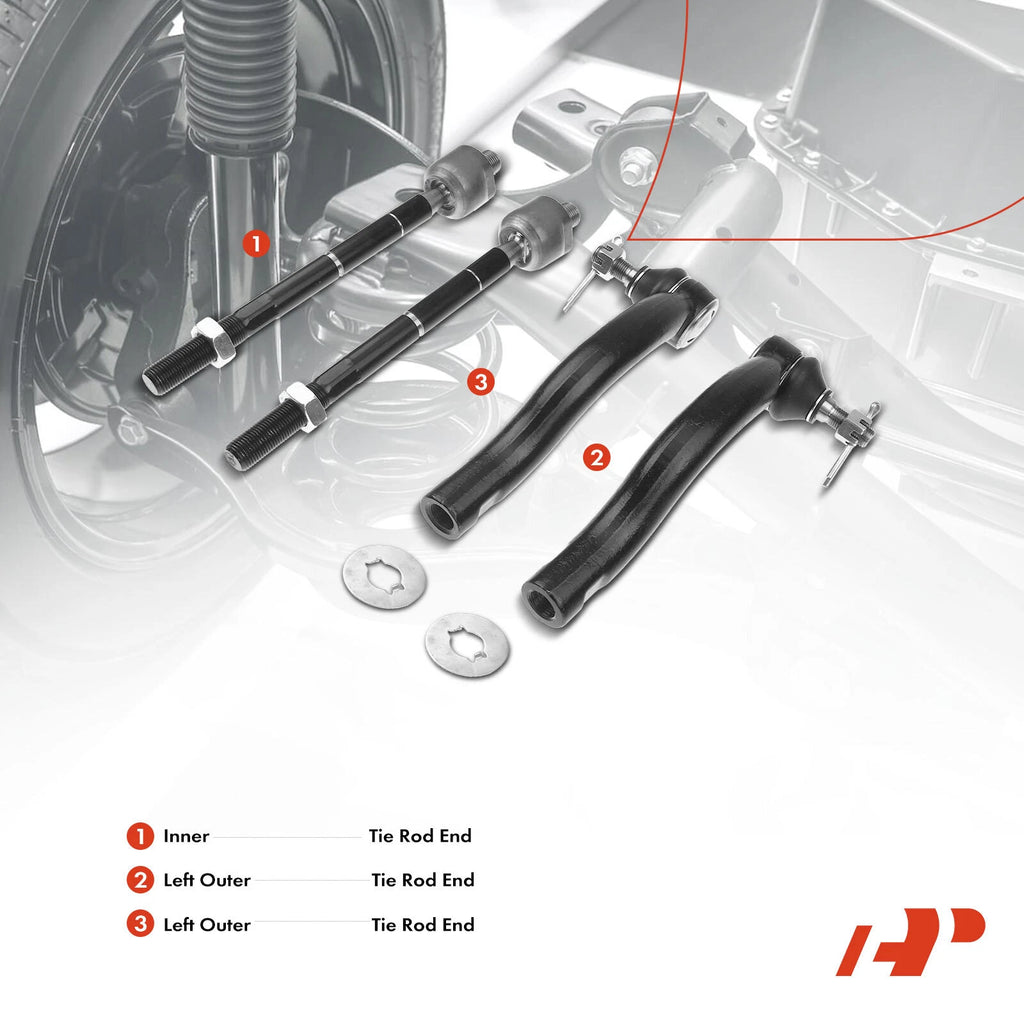 Rack and Pinion Tie Rod Kit for Toyota RAV4 (2013–2018)