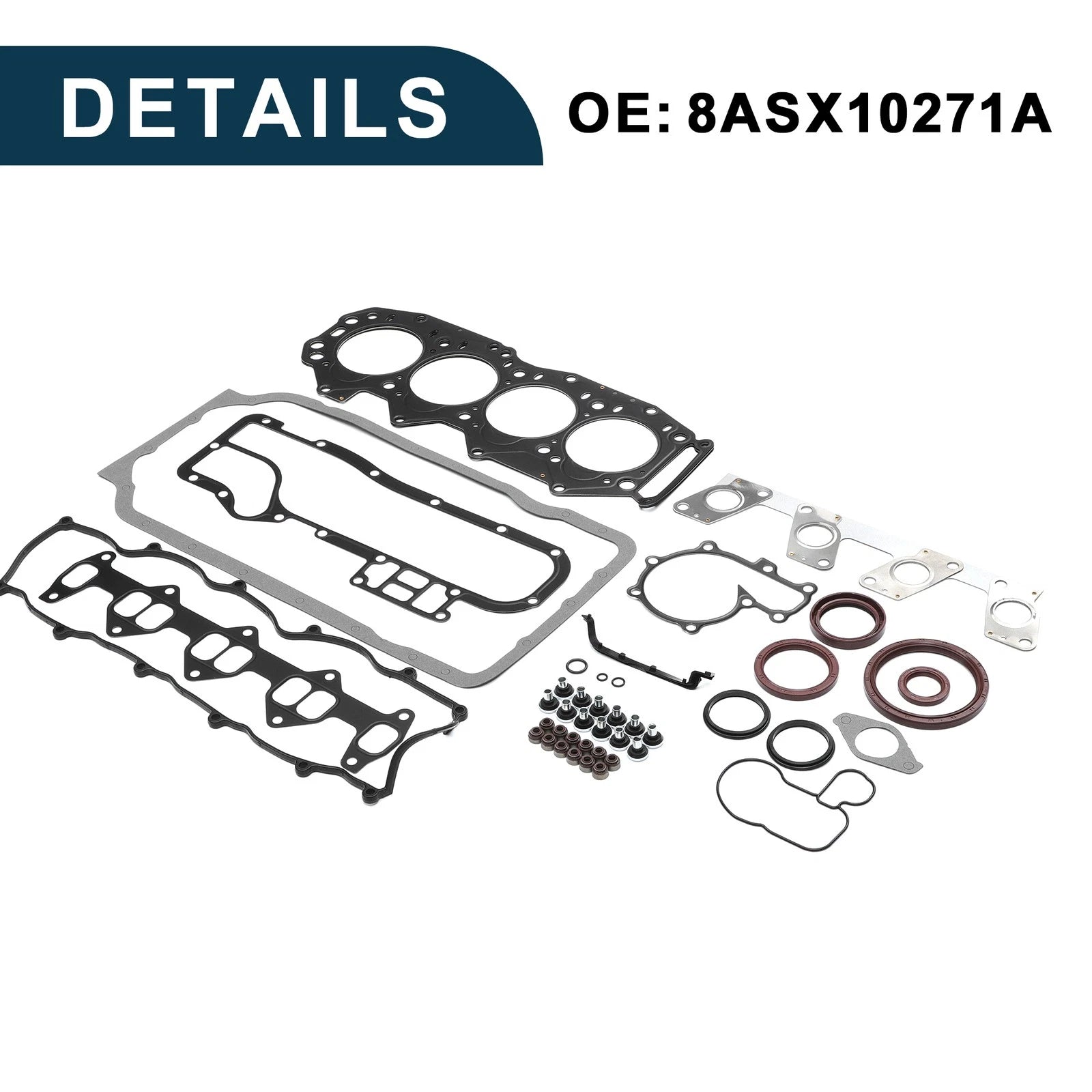 Cylinder Head Gasket Kit No. 8ASX10271A for Mazda B2500 (1999–2006)