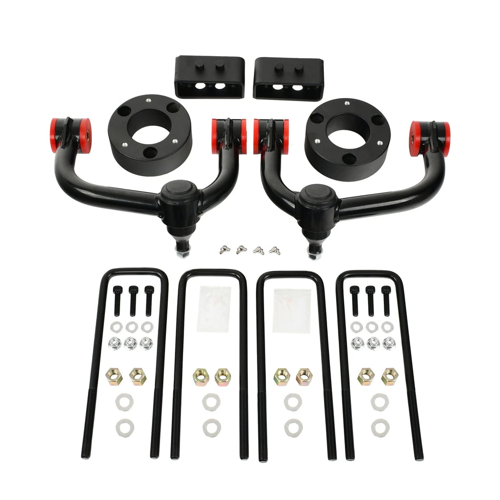 3" Front 2" Rear Leveling Lift & Upper Control Arms for Ford F150 (2004–2020)