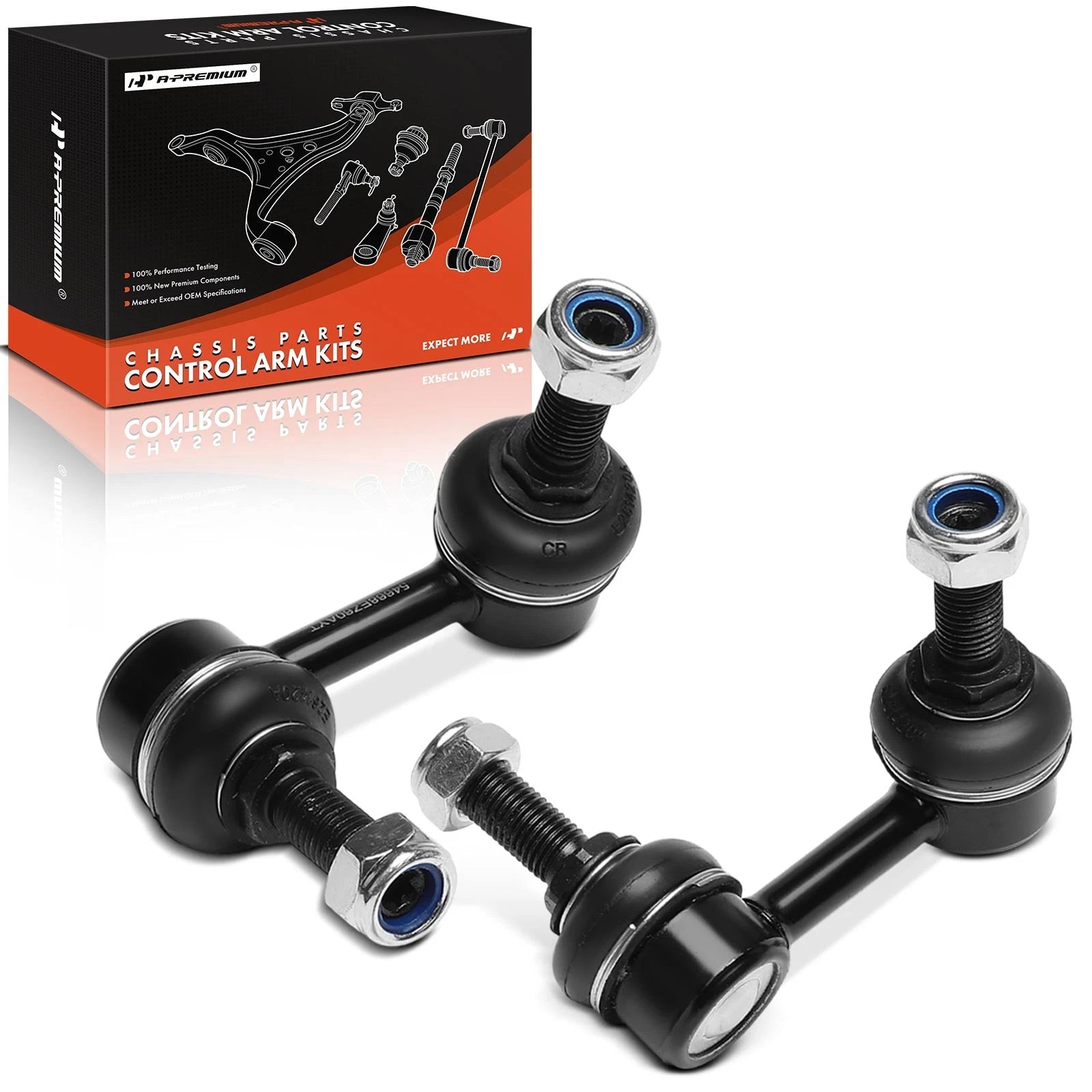 2X Front Stabilizer Bar Link for Nissan Titan XD (2016–2023)