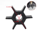 Water Pump Impeller for Yamaha 9.9 15 HP Outboard (2-Stroke) (63V-44352-01)
