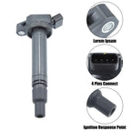 Set of 4 Ignition Coils for Toyota 4Runner (2010–2022) 90919-02250