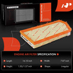 2X Engine Air Filter for Mercedes-Benz E450 (2021–2023) E53 AMG (2019–2022) GLE450