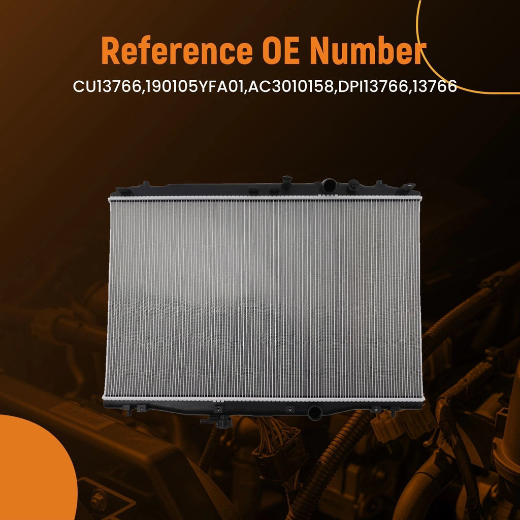 Coolant Radiator for Acura RDX (2019–2023) Aluminum