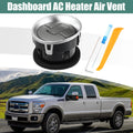 Chrome Front Dashboard Louver AC Heater Air Vent CL3Z19893EA for Ford F150 (2009–2014)