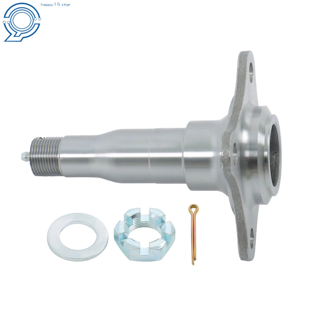 Weld-On Round Spindle with Brake Flange for Make Model 