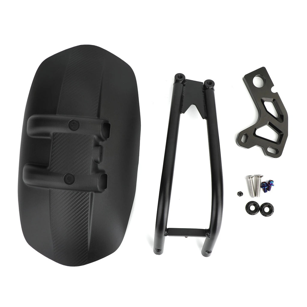 Rear Fender Tire Hugger Mudguard for Honda XADV 750 (2017–2020) Black