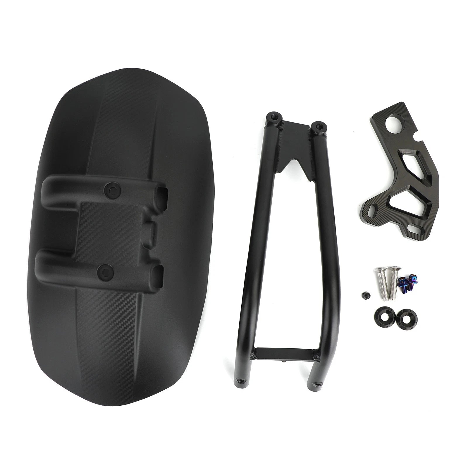 Rear Fender Tire Hugger Mudguard for Honda XADV 750 (2017–2020) Black
