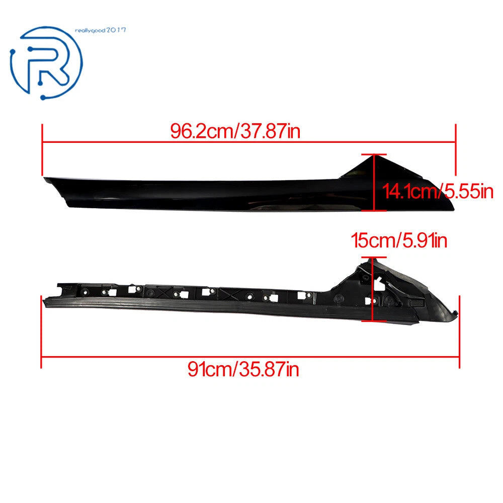Set of 2 A-Pillar Molding Trim for Ford Explorer (2011-2019)