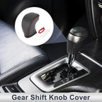 Gear Shift Knob Cover for Toyota Tacoma (2016–2022) Black Carbon Fiber Red