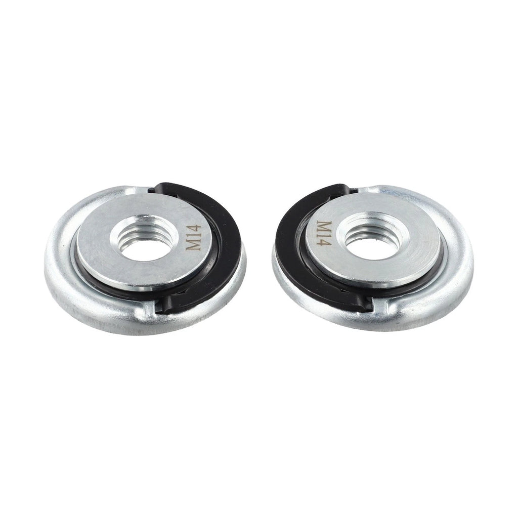 2X Flange Nuts for Angle Grinder Accessories Self Locking Quick Release