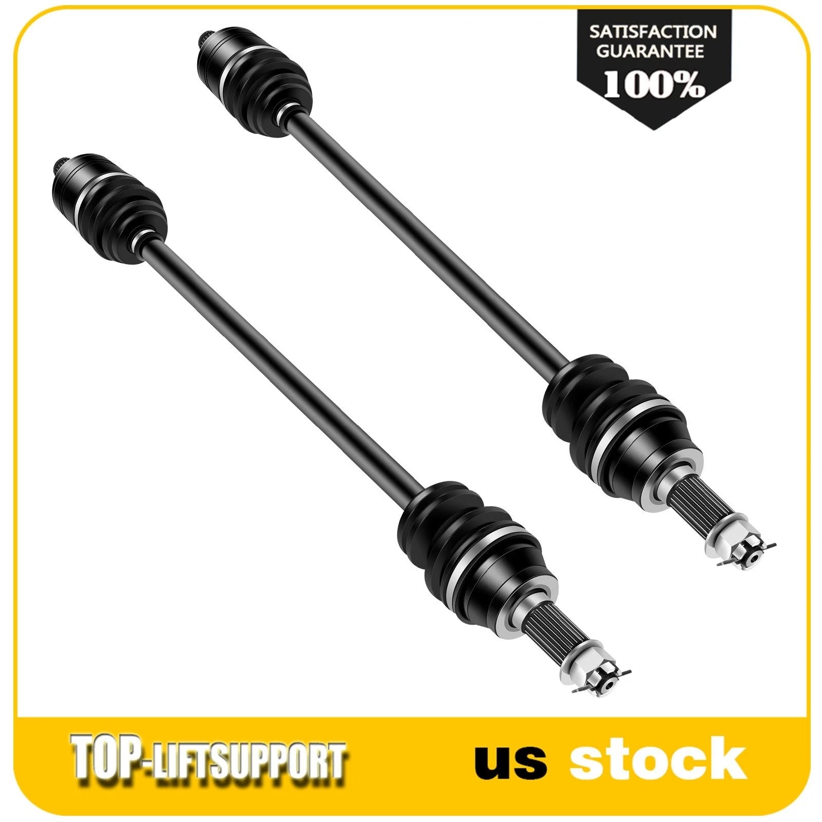 2X Front CV Axle Assembly for Polaris RZR 4 XP 1000 (2015–2019)