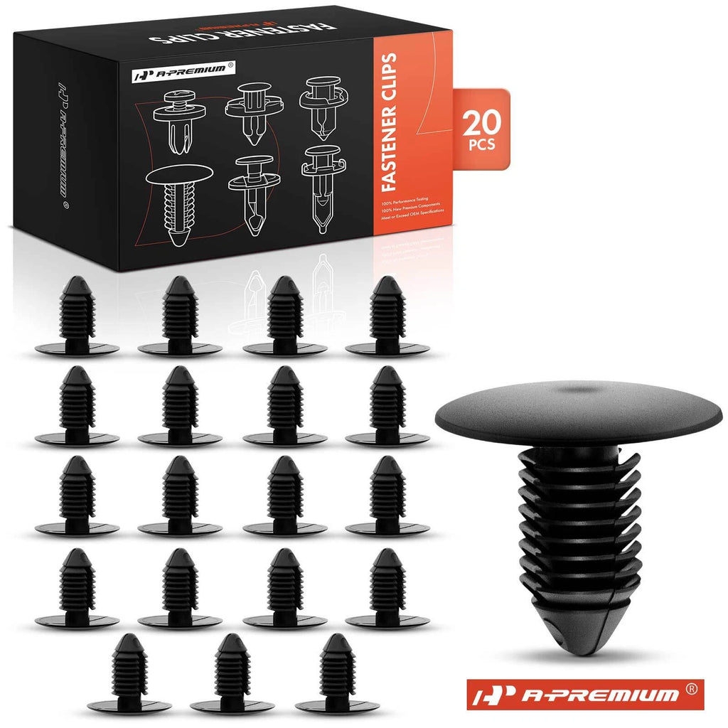 20Pcs Nylon Clip Radiator Apron Panel Retainer for Chevy GMC 