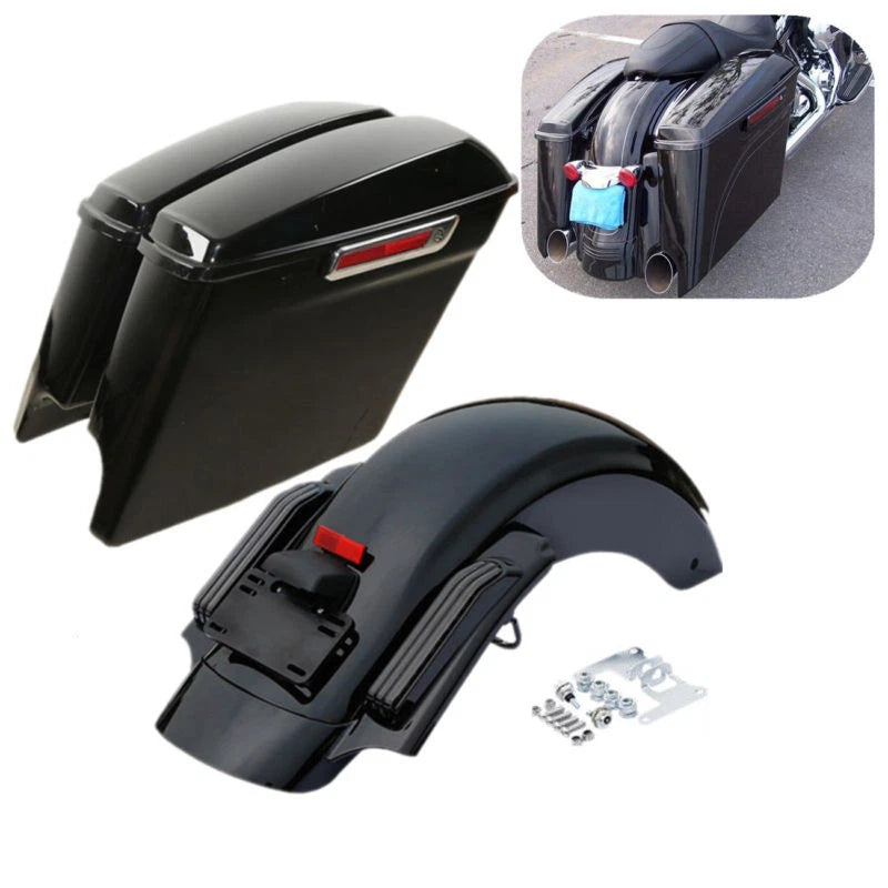 King Trunk Saddlebags for Harley Road Glide (2014–2024)