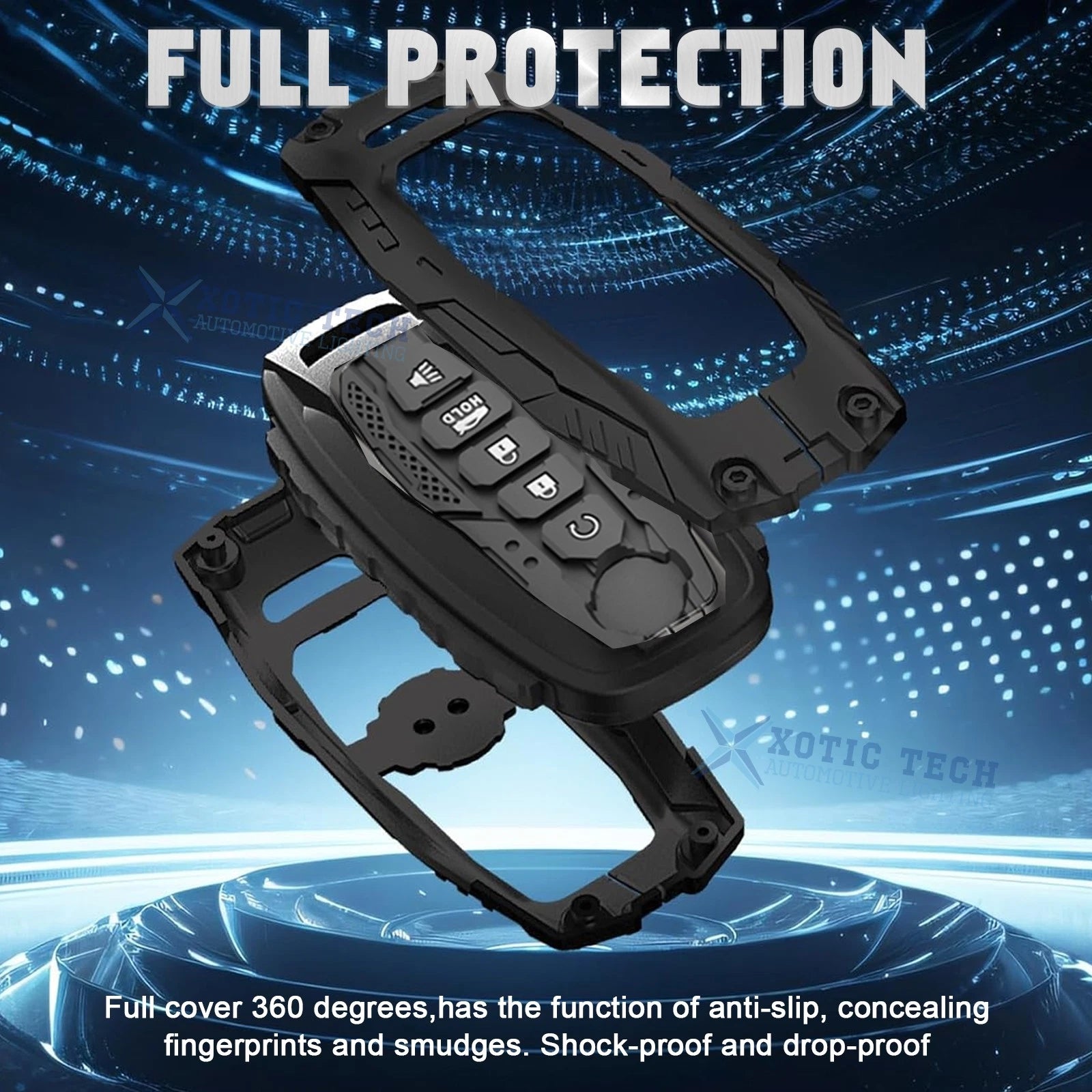 Heavy Duty Key Fob Case Protector for Nissan (Kicks, Sentra, Versa) 2016-2024