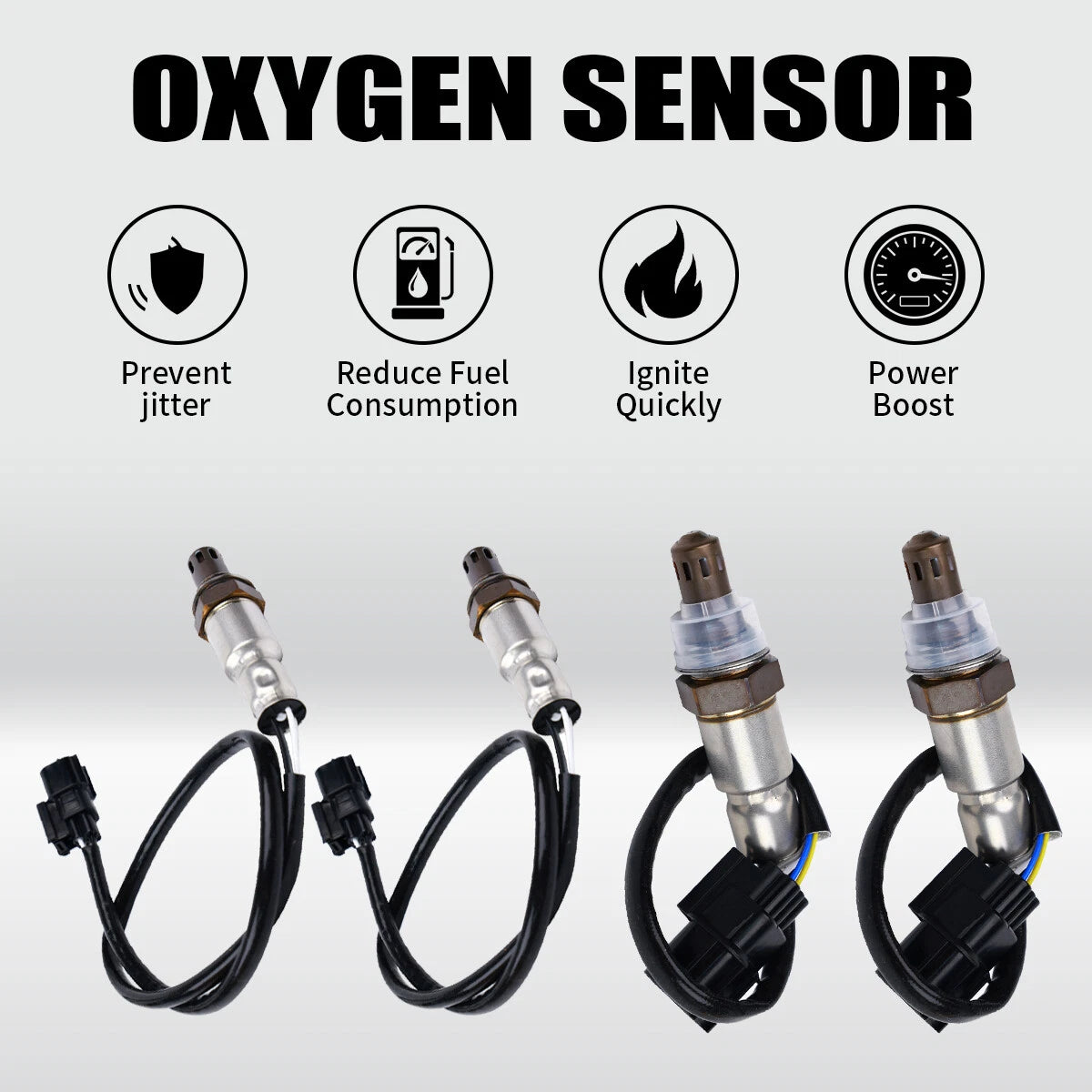 4x Oxygen Sensor for Honda Pilot (2009–2011) Odyssey (2011–2013) 234-5098 234-4461