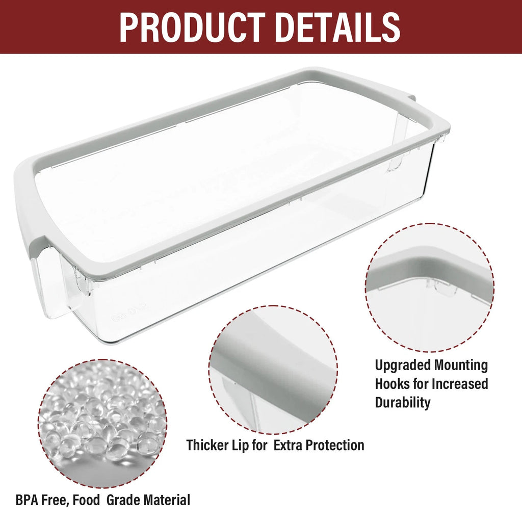 Door Shelf Basket for Whirlpool Refrigerator (W10321304)