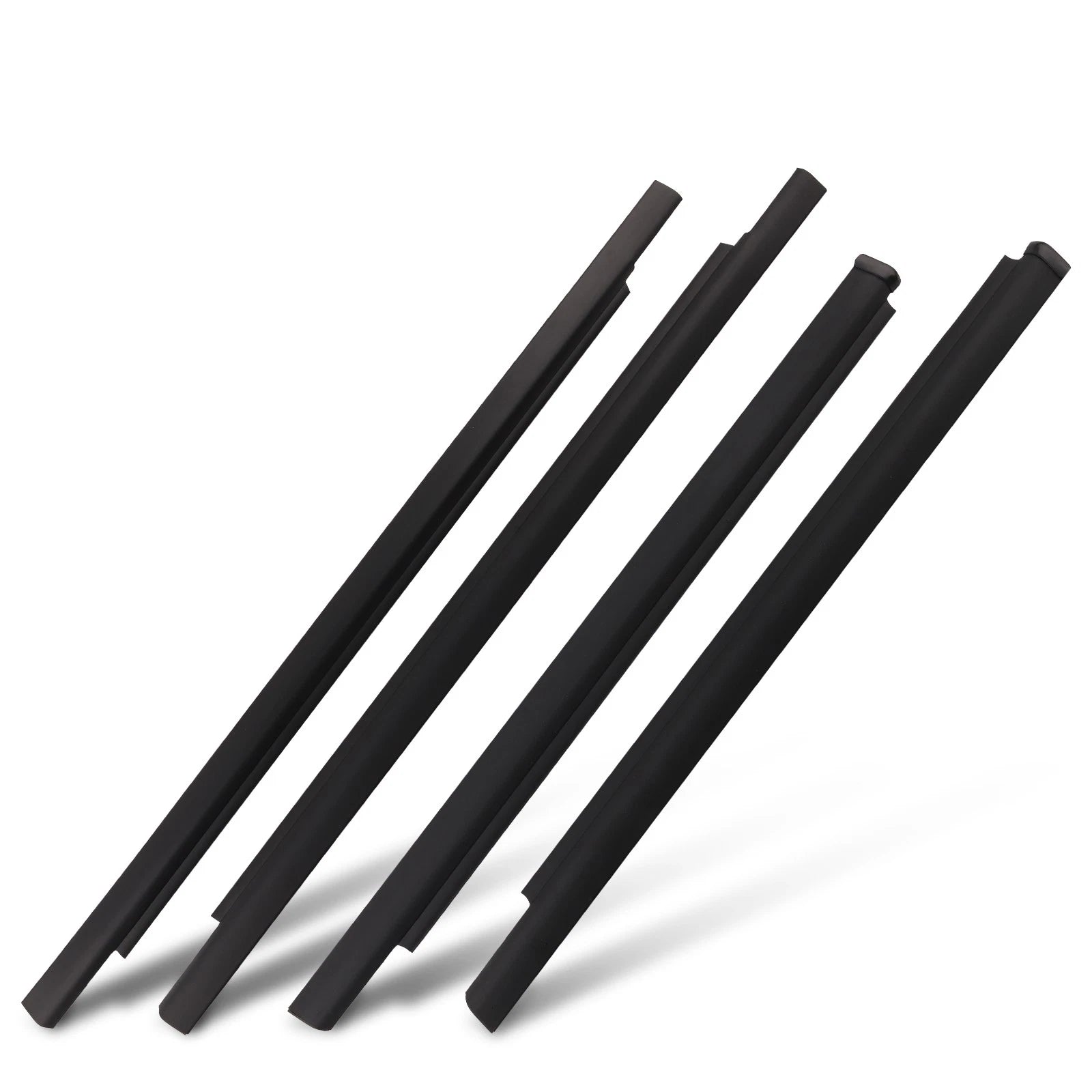 4pcs Door Belt Molding Weatherstrip Kit for Toyota Sequoia (2001–2007) 75720-0C010