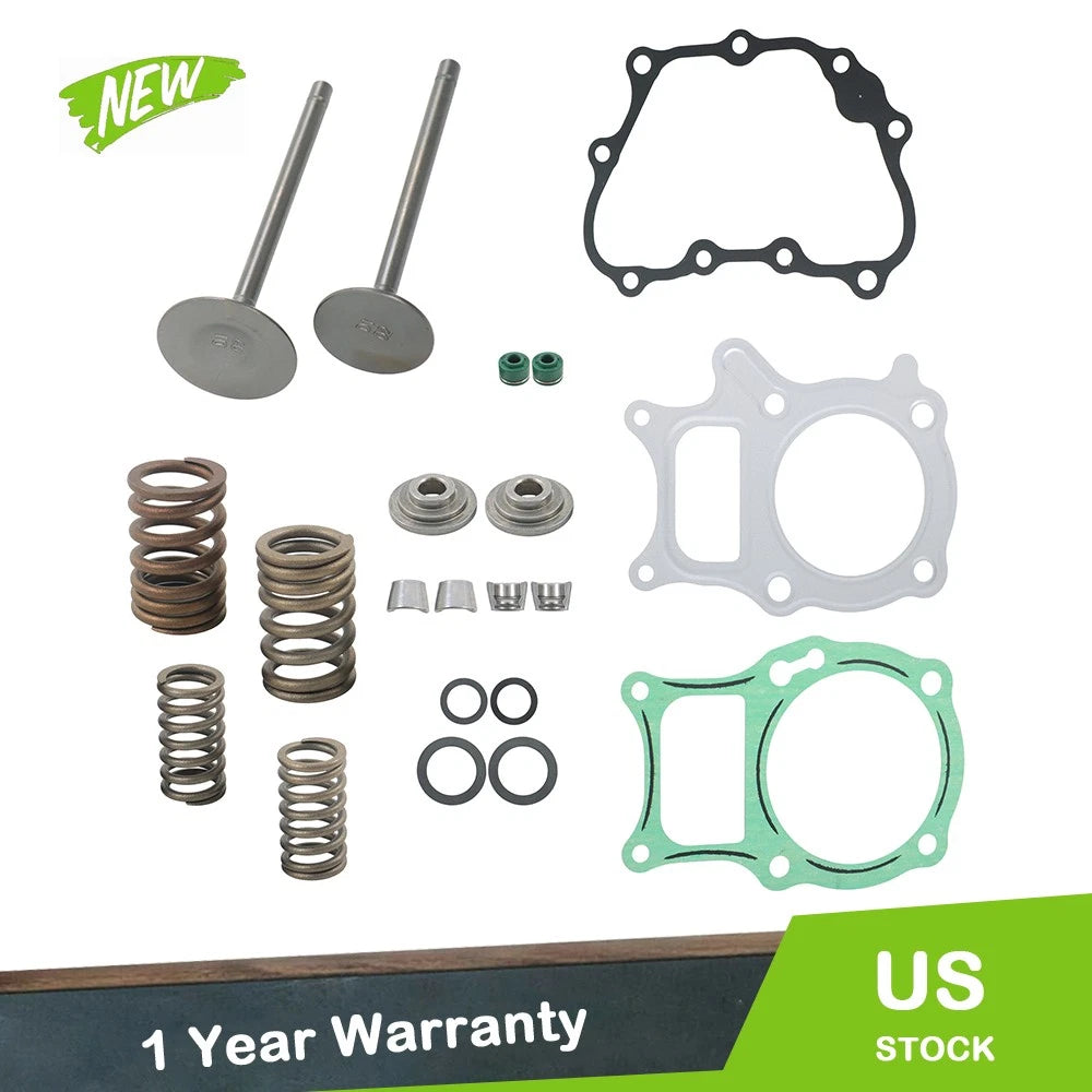 Valve Kit Set for Honda Recon 250 TRX250 2x4 (2002–2018) - Upper & Lower Gasket