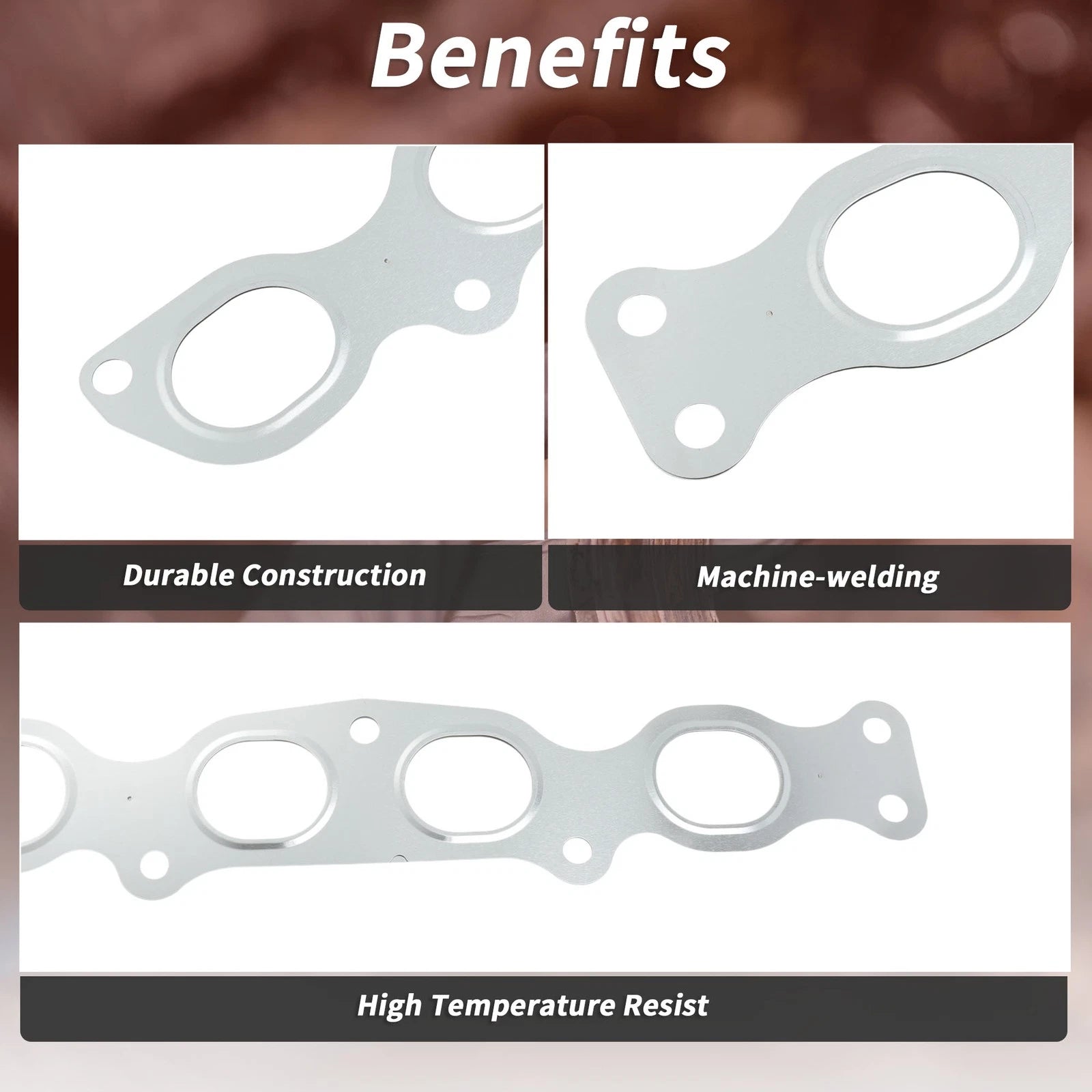 Exhaust Manifold Header Gasket for Suzuki Grand Vitara (2008–2021) No. 1414078K00