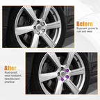 20 Pcs 22mm Wheel Lug Nut Cover for Land Rover Range Rover Sport (2006–2013) Purple