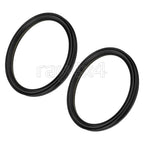 2X Front Brake Drum Dust Seal for Honda FourTrax 300, Foreman 400, 450 (1998–2001)