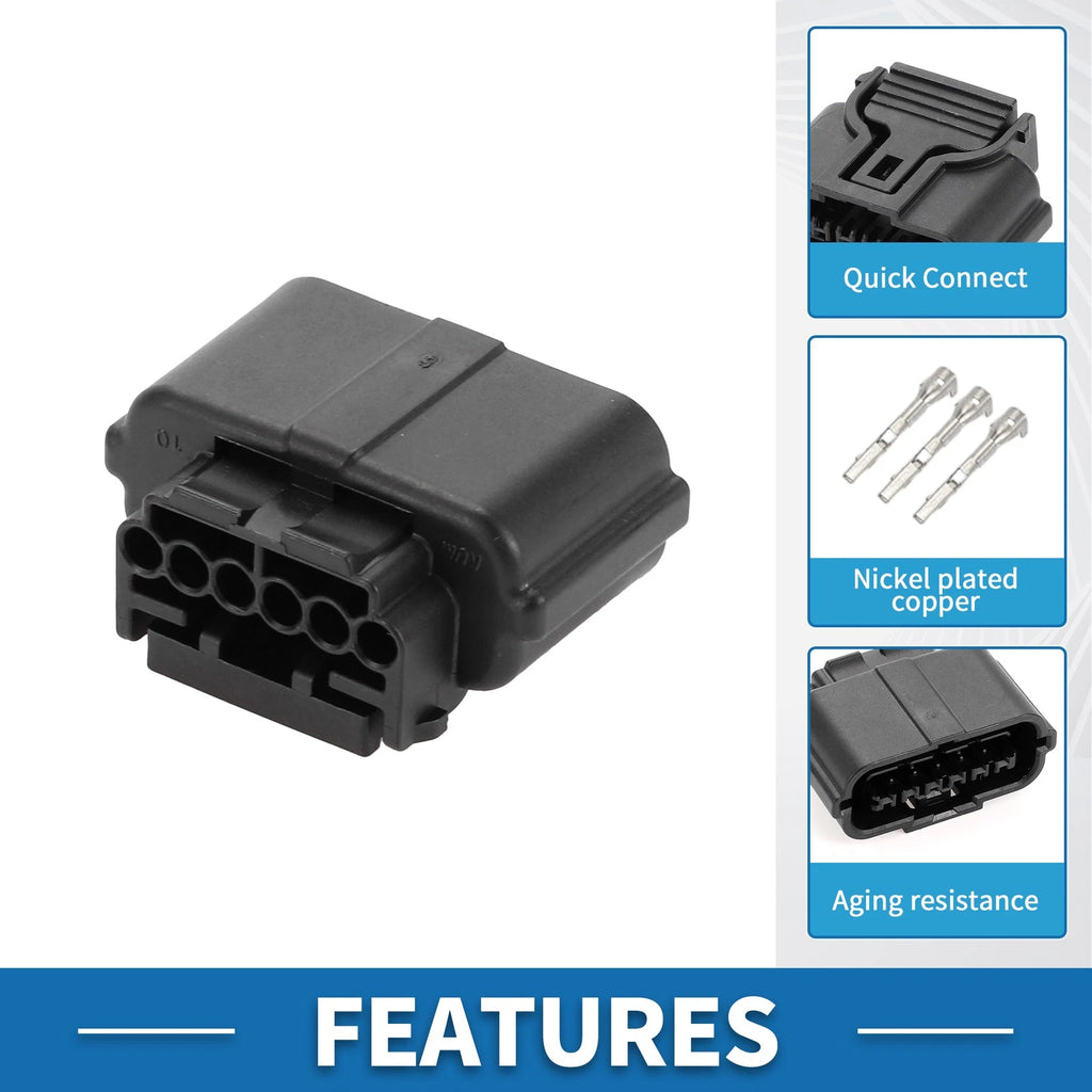 Set of 1 Parking Assist Sensor Connector Plug for Renault 