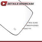 Heated Left Driver Side Mirror Glass for Dodge RAM 1500 2500
