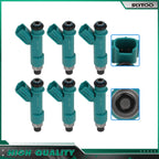 Set of 6 Fuel Injectors for Toyota 4Runner Tacoma FJ Cruiser Tundra (4.0L) 2325031010