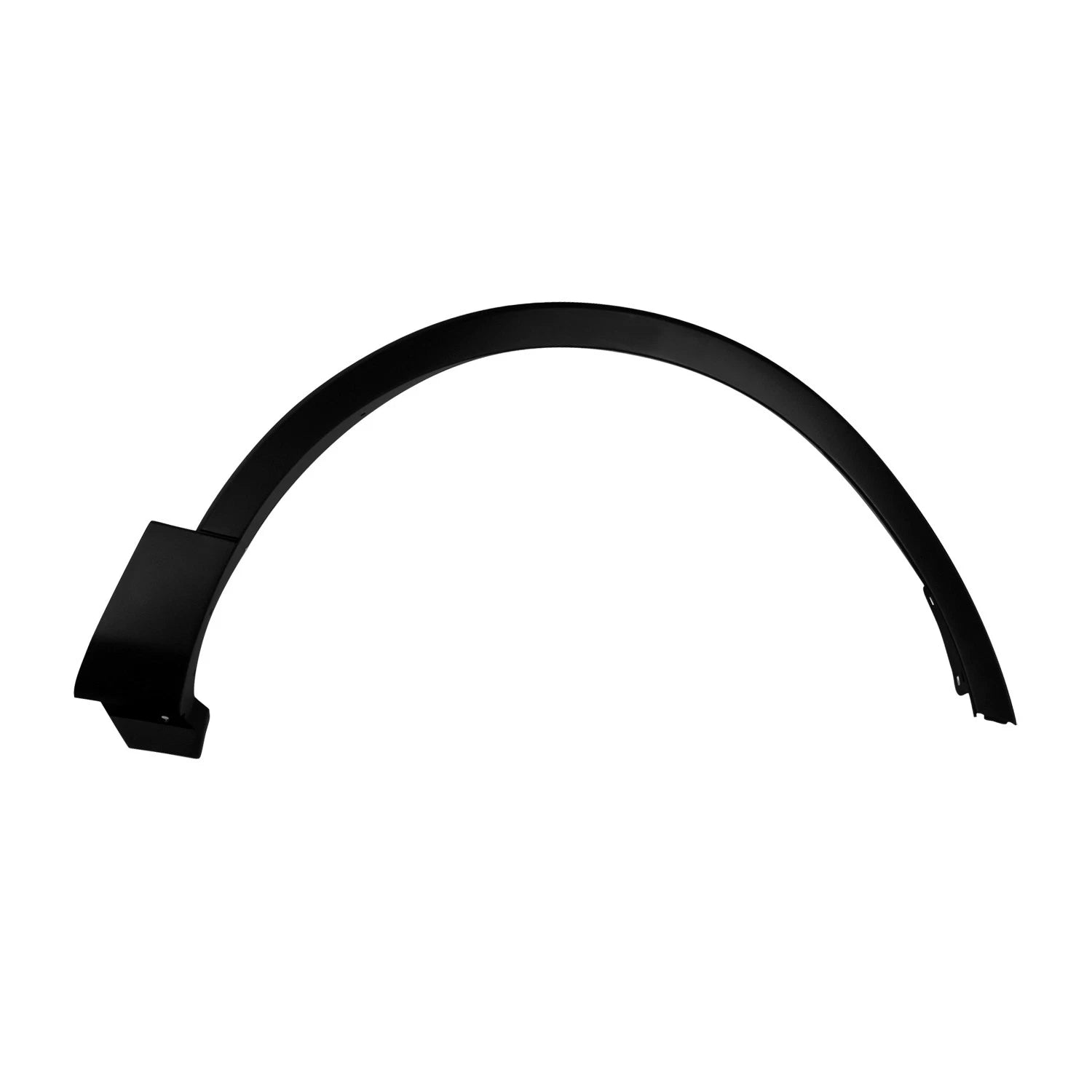 Replacement Black Textured Polypropylene Front Passenger Side Wheel Arch Trim