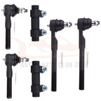 Set of 6 Front Steering Kit Inner Outer Tie Rods for Dodge Ram 2500 3500 (2000–2002)