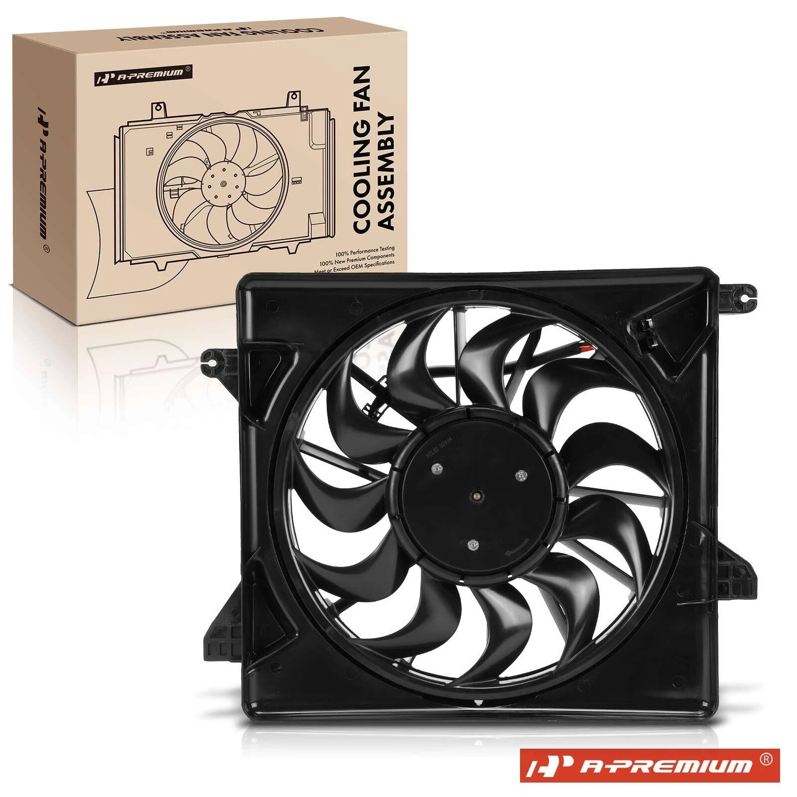 Cooling Fan Assembly for Kia Sportage (2017–2022) AWD 2.0L