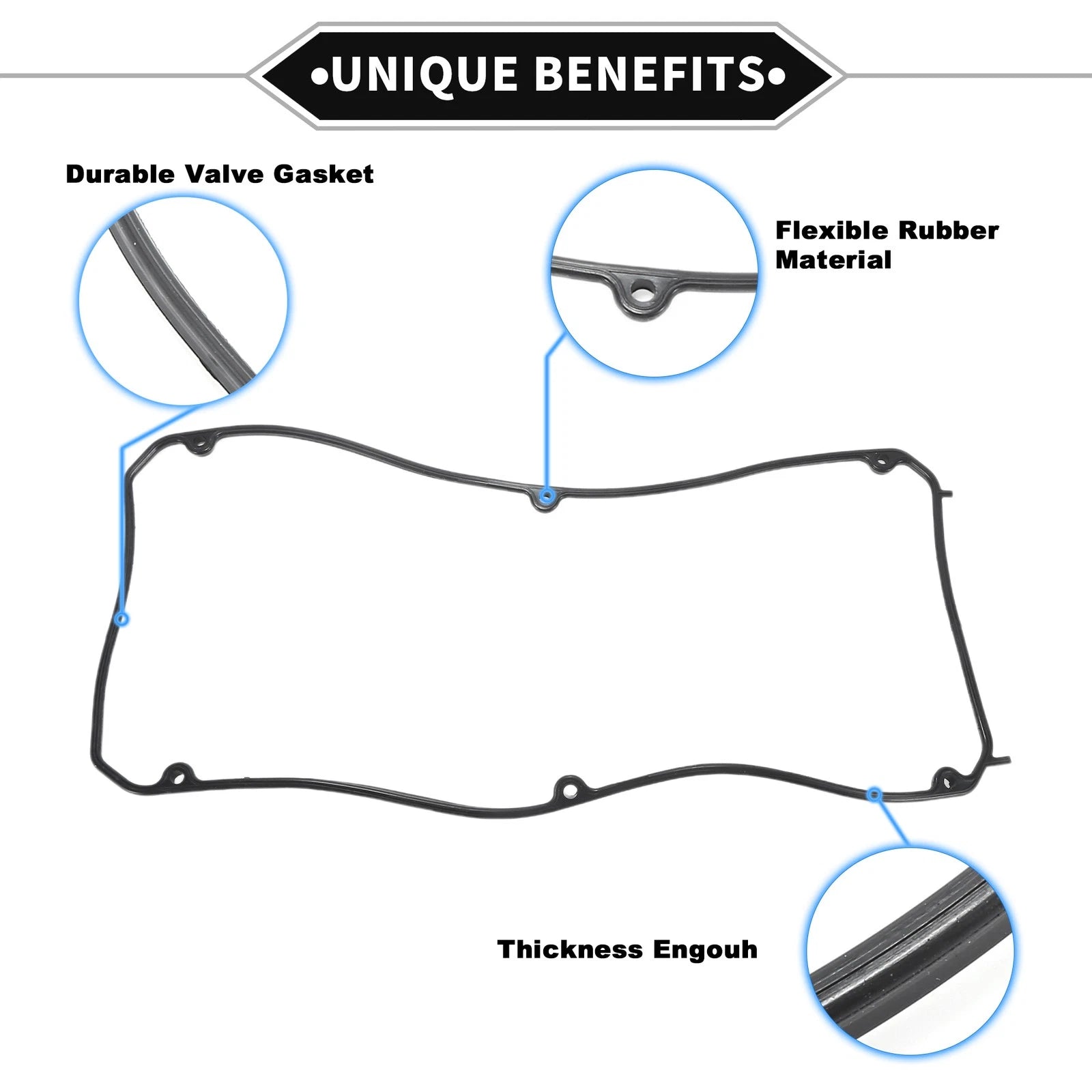 Valve Cover Gasket No.MN137117 for Mitsubishi Eclipse (2005–2012)