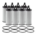 Set of 8 Wix WL10010XP Engine Oil Filters for (Metal Free)