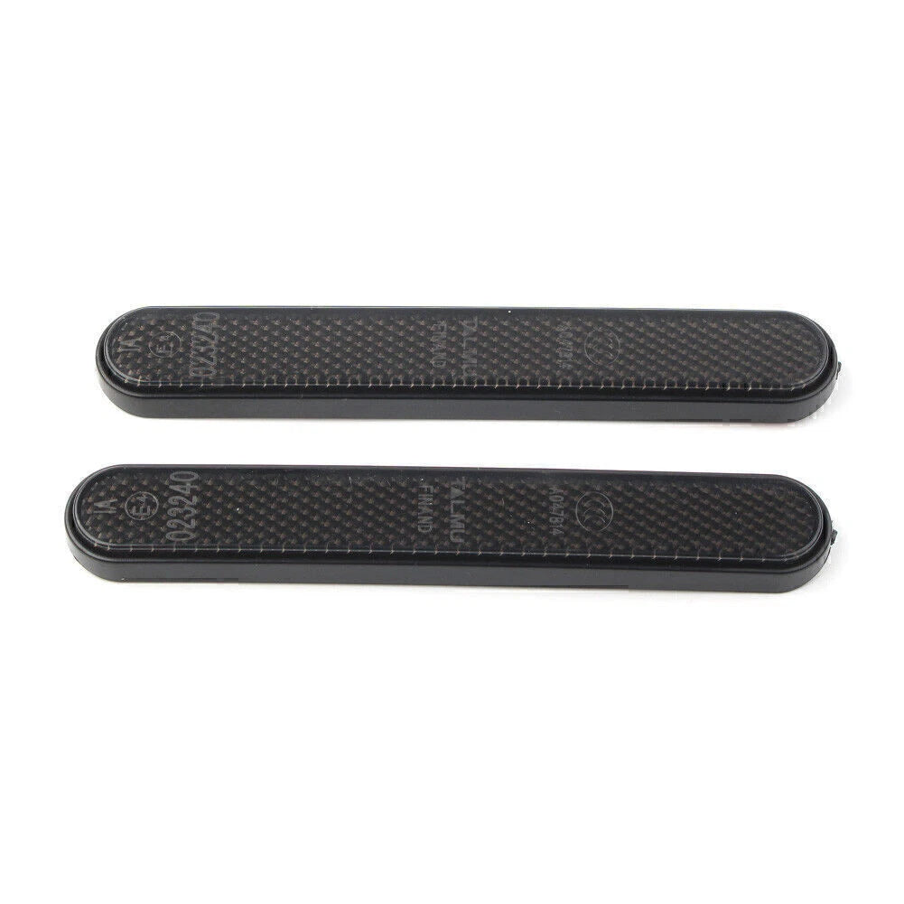 2X Smoke Rear Shock Absorber Reflector Strip for Harley Sportster 883 1200 (2004–2023)