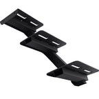 3-Step Steel Mount for Universal Boat Trailer Tongue Boarding Step (Black)