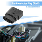 Set of 1 No.1J0973835 Headlight 10 Pin Plug Connector for VW Audi Seat