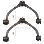 2X Front Upper Control Arm Suspension Kit for Dodge Dakota (2005–2010)