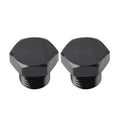 Aluminum 4AN Block Off Cap ORB Plug Male Fitting Adapters