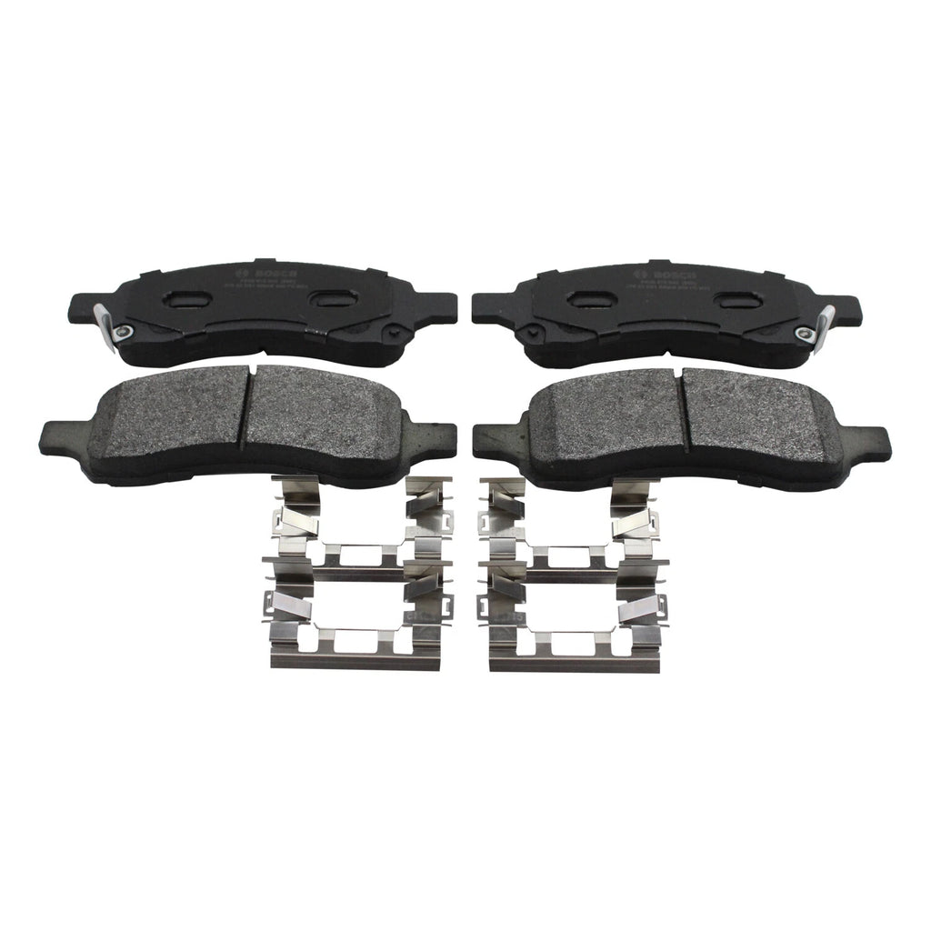 Set of 4 Bosch QuietCast Front Semi-Metallic Brake Pads for Buick Chevy GMC Isuzu Saab