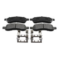 Set of 4 Bosch QuietCast Front Semi-Metallic Brake Pads for Buick Chevy GMC Isuzu Saab
