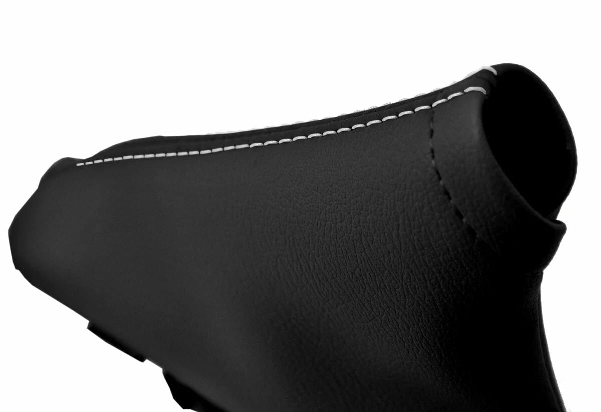 E Brake Boot Cover for Subaru BRZ Scion GRS Toyota (2013–2020) White Stitch