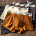 2X Breathable Jacquard Cotton Boxer Shorts for Men (Midwaist)