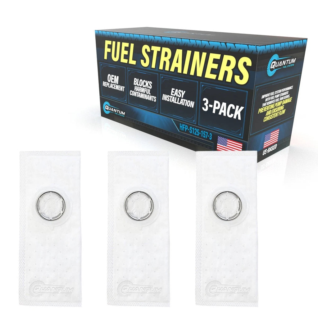 Set of 3 Fuel Pump Strainers for Walbro 125-157