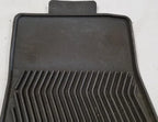 Set of 2 Rubber and Cloth Floor Mats for Lincoln LS (2000–2002)