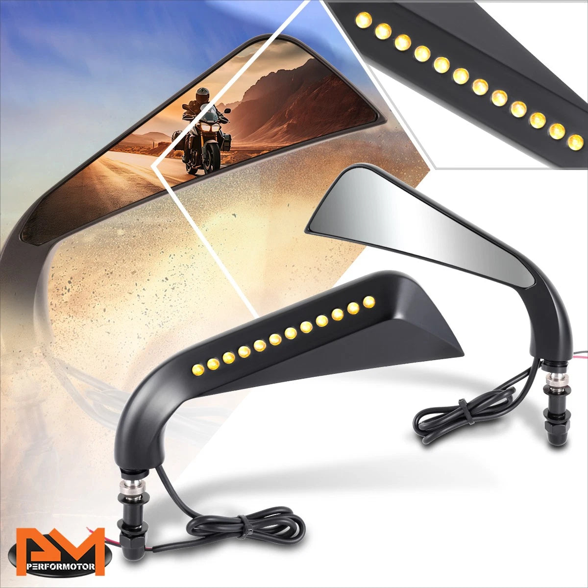 Set of 2 Powered Adjustment Towing Mirrors for Chevy/GMC C/K Series (1988–2000)