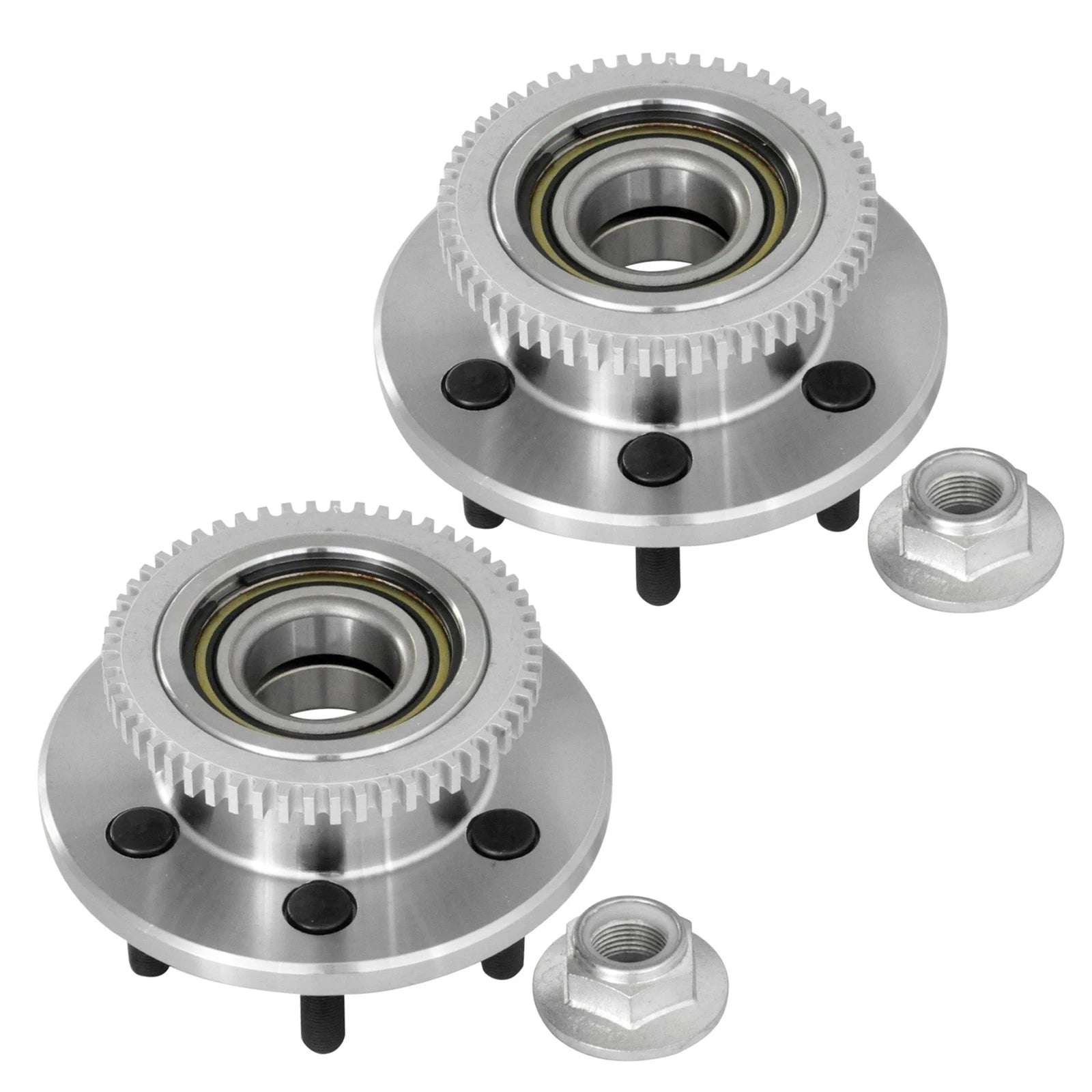 2X Front Wheel Bearing and Hub 515033 for Dodge Durango Dakota (1997–2004)