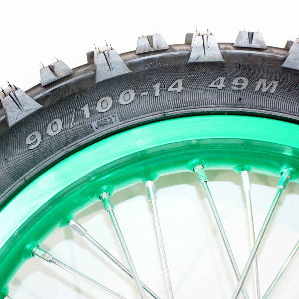 14" Alloy Wheel Rim Tire for PIT Dirt Bike Bigfoot (90/100)