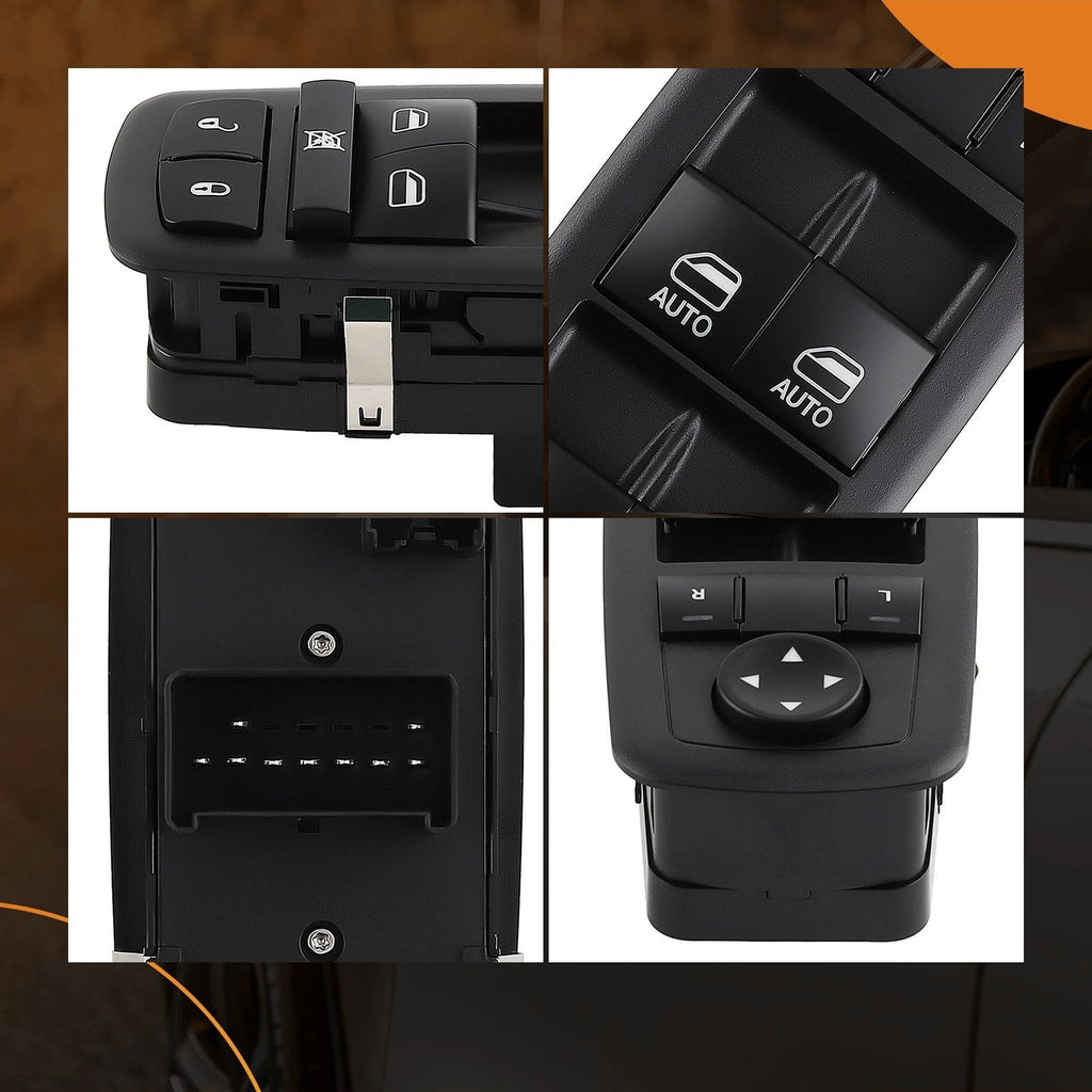 Front Driver Master Power Window Switch for Dodge Ram 1500 2500 3500 (2009–2012)