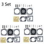 3X Carburetor Rebuild Kit for Husqvarna K750 K760 (RB-177)